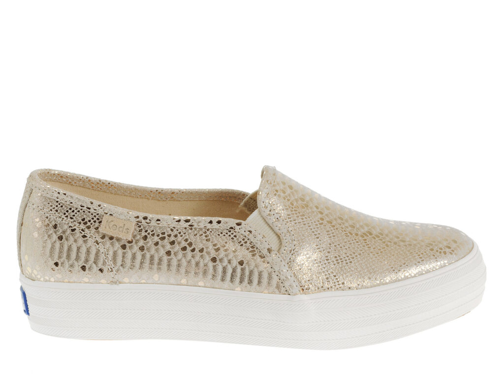 Keds Triple Deck Shimmer Gold