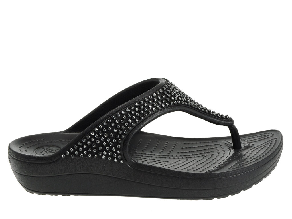Crocs Sloane Diamante Flip Black