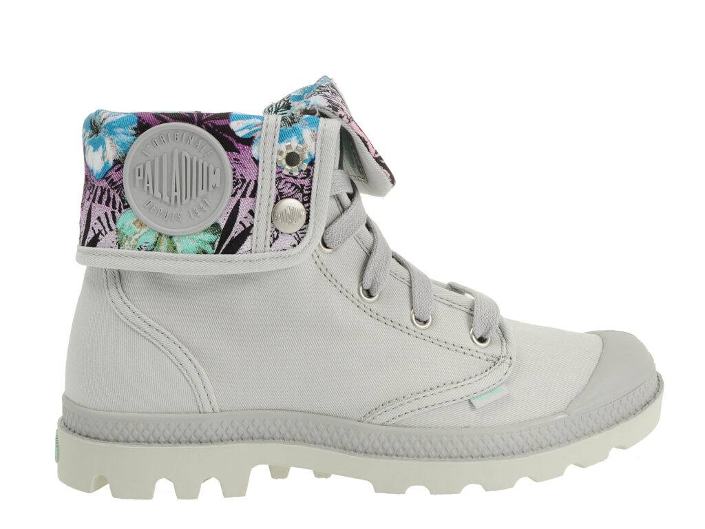 Palladium Baggy Vapor Silver Hawaii Print
