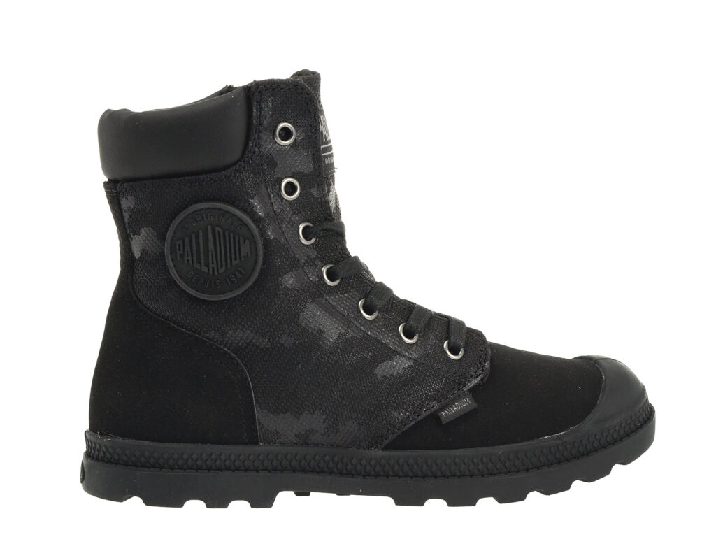 Palladium Pampa Hi Knit Camo Black