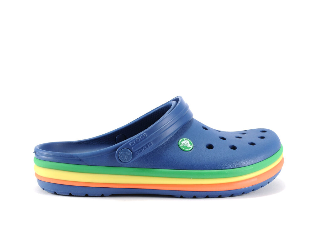 Crocs Crocband Rainbow Clog Blue Jean