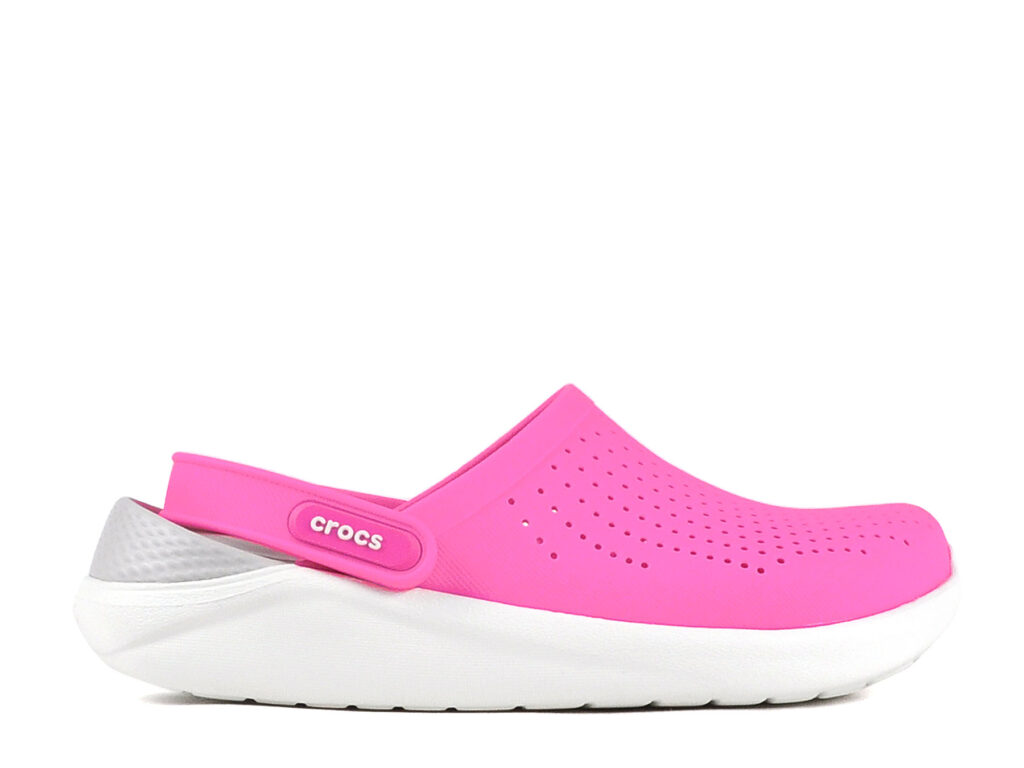 Crocs Literide Clog Electric Pink/Almost White 204592-6QV