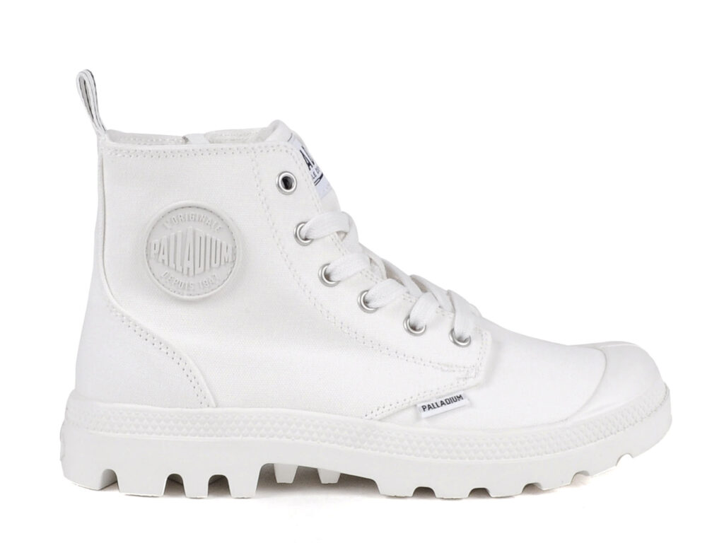 Palladium Pampa Hi Zip Star White