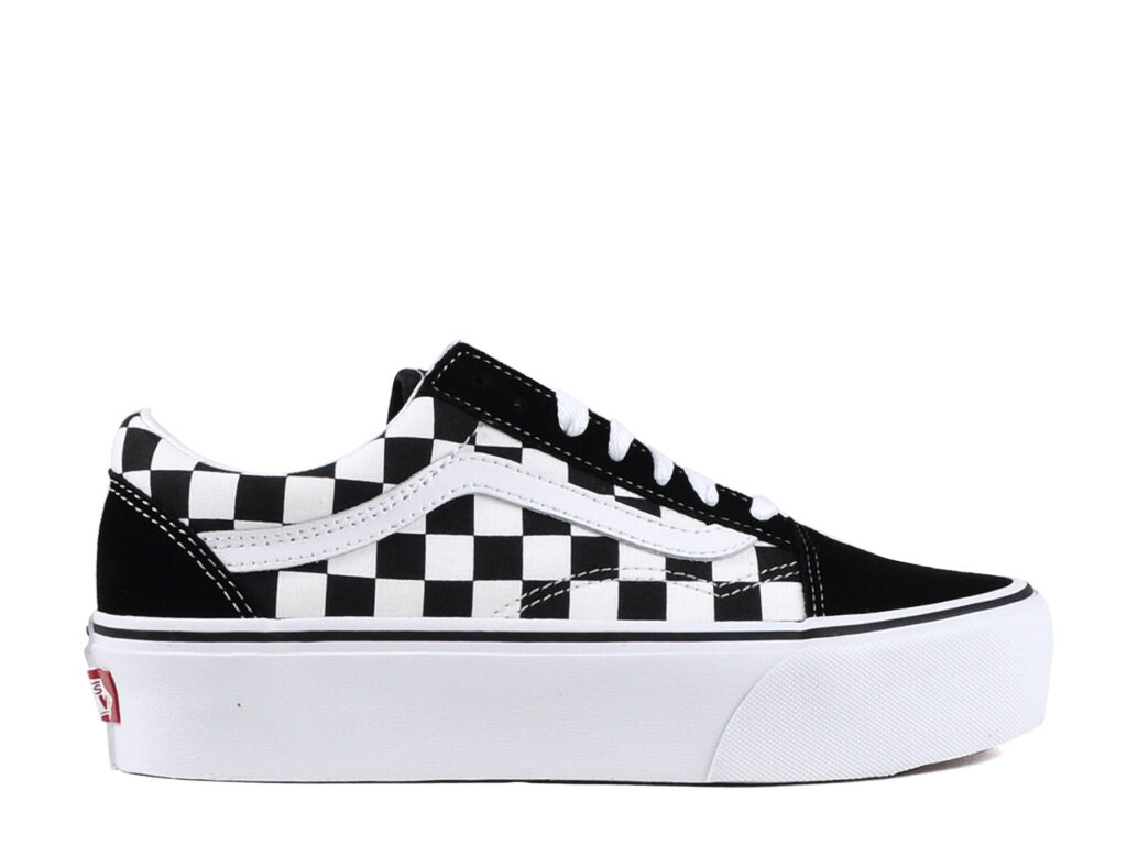 Vans Old Skool Platform Black / True White