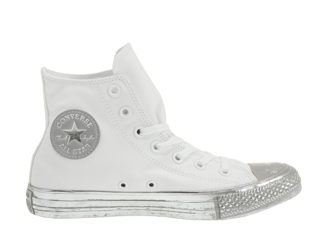 Converse 156769 White Silver