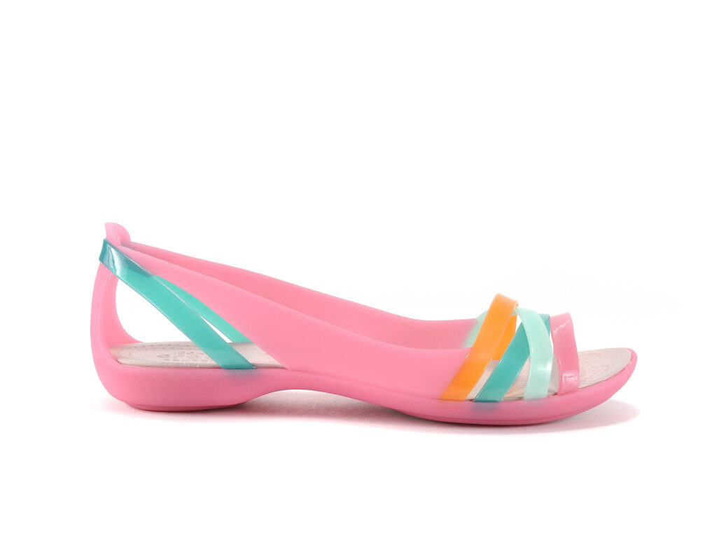 Crocs Isabella Huarache II Flat Paradise Pink Rose Dust