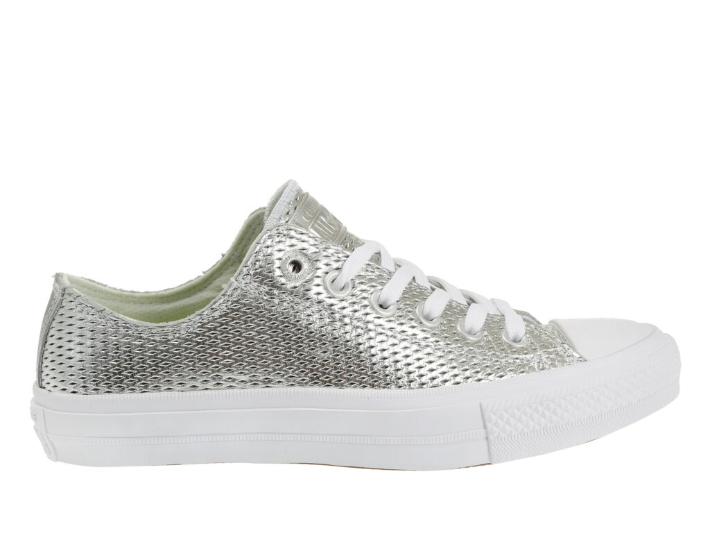 Converse 555800 Silver White