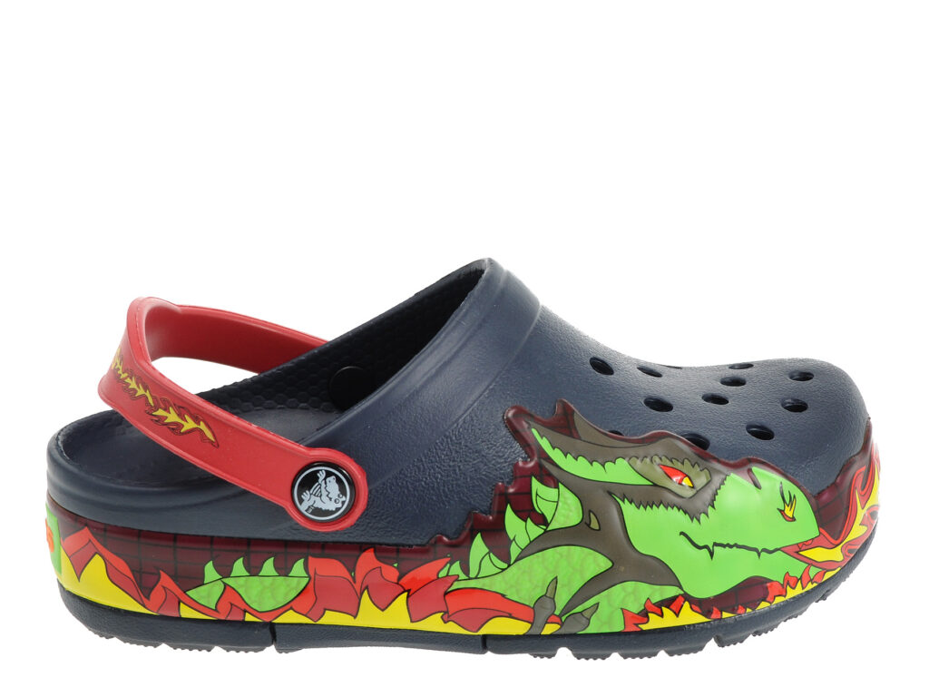 Crocs Crocslights Fire Dragon Clog Navy