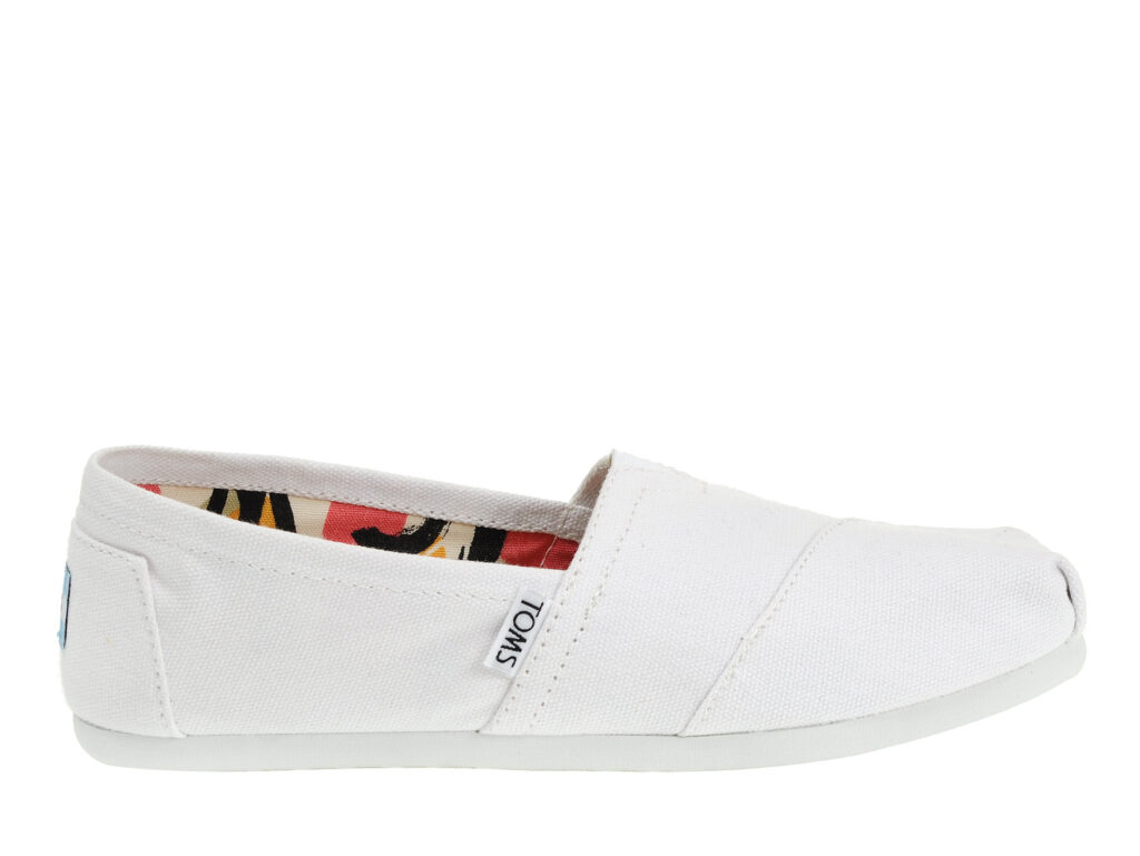 Toms Classic Optic White Canvas