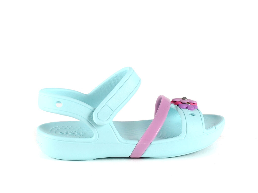 Crocs Lina Charm Sandal Kids Ice Blue