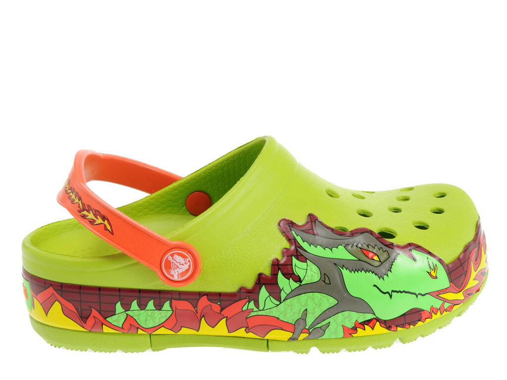 Crocs Crocslights Fire Dragon Clog Green
