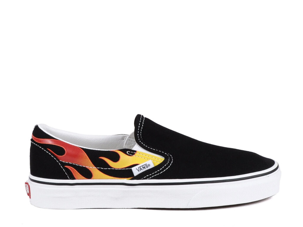 Vans Flame Slip-On Black/True White