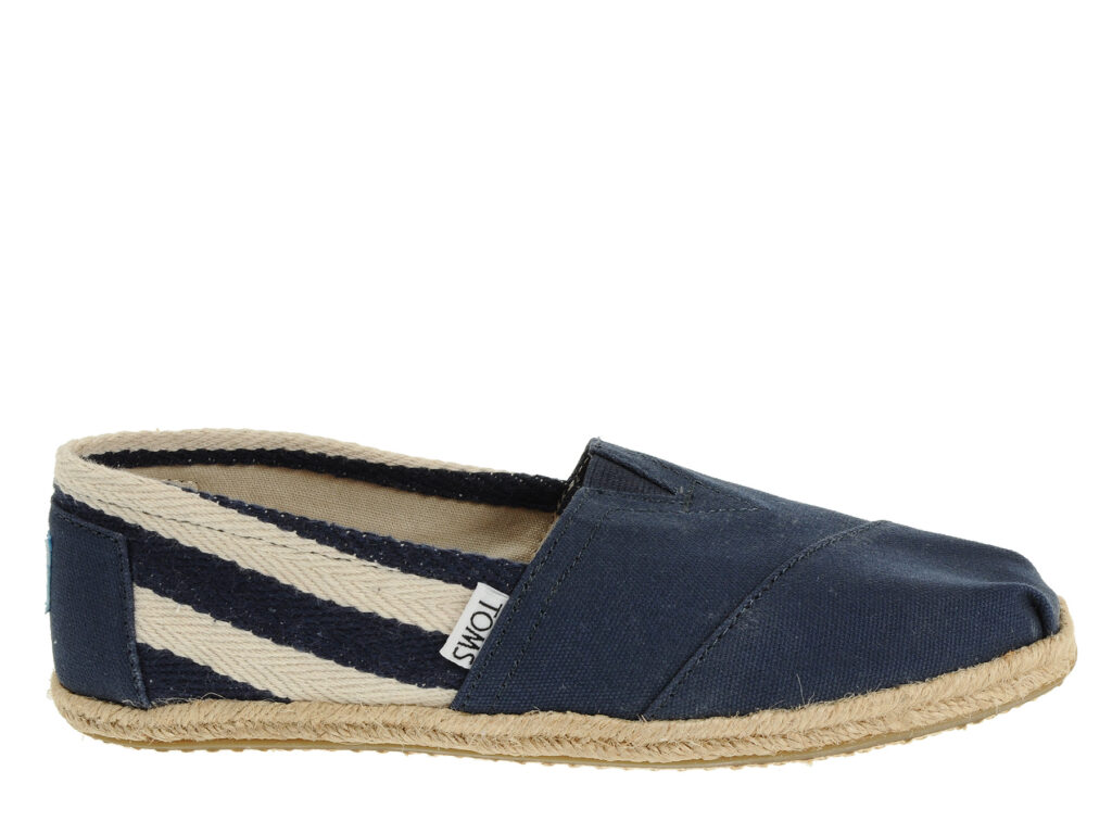 Toms University Navy Stripe