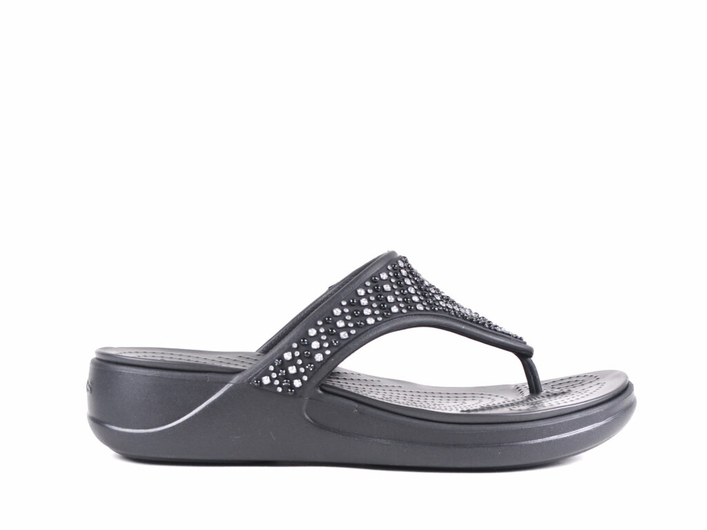 Japonki Crocs Monterey Shimmer CROCS206843-001 black