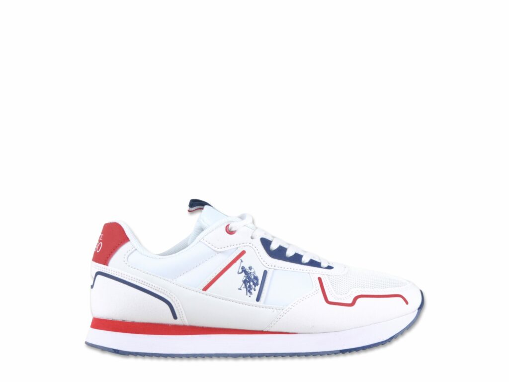 Buty męskie Sportowe U.S. POLO ASSN. NOBIL004 WHI