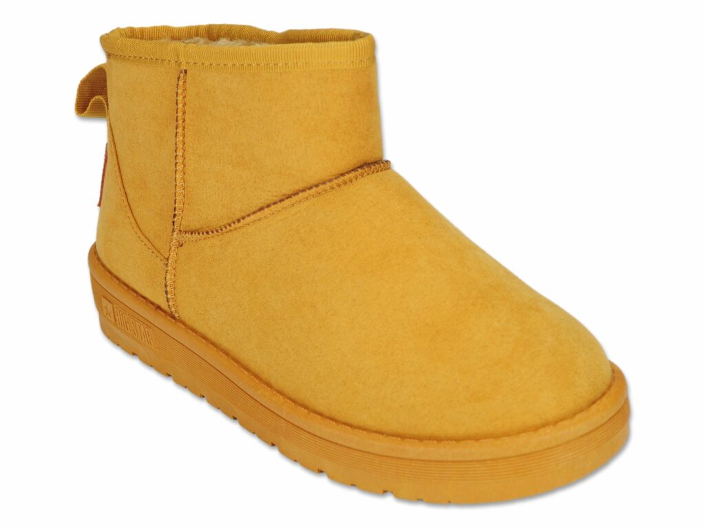 Buty damskie BIG STAR botki zimowe KK274289 Camel