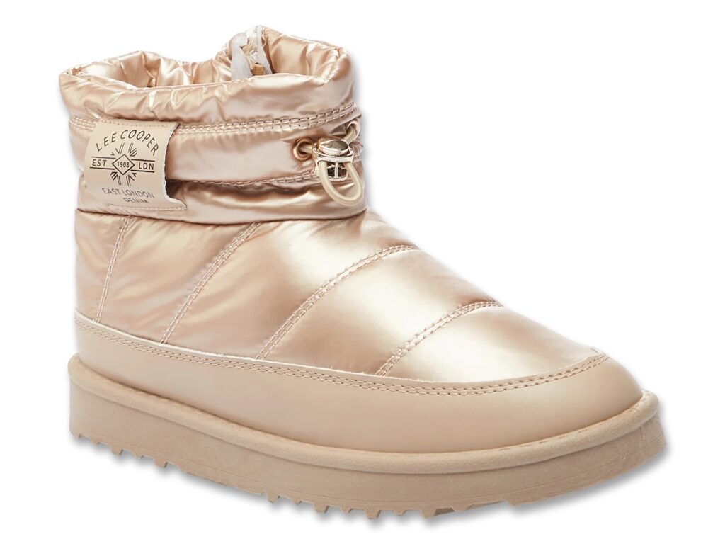 Buty Damskie Lee Cooper Botki Złote LCJ-23-44-1965LA