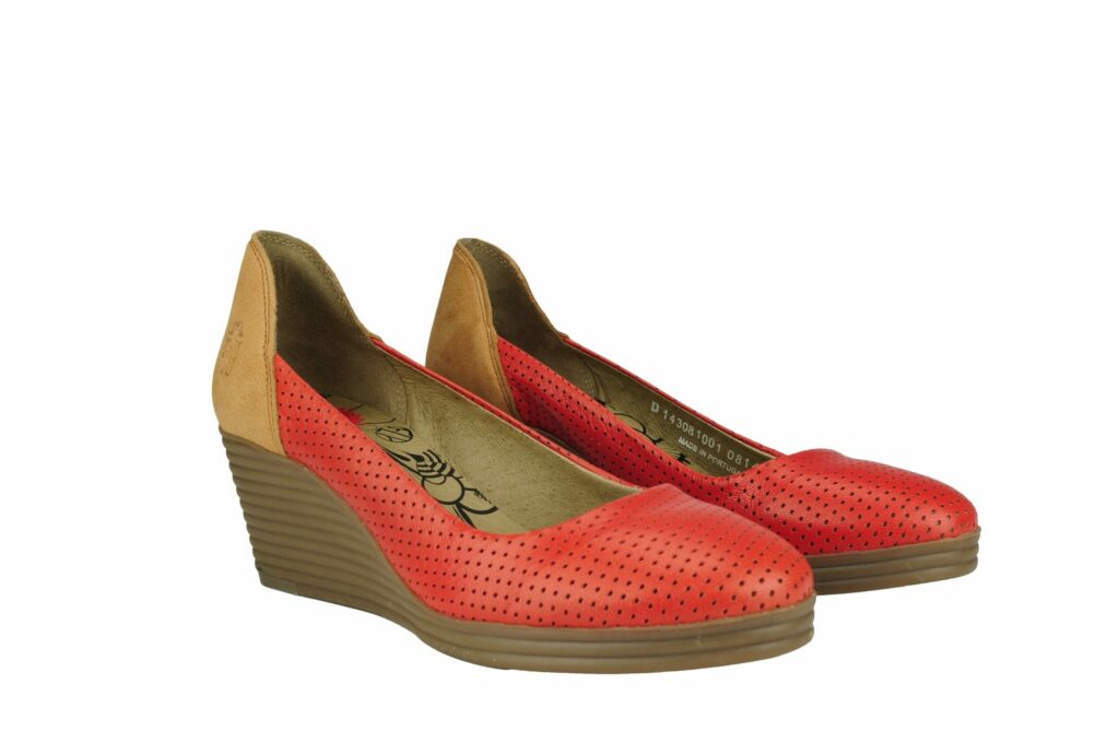 Półbuty Damskie Fly London BENT DEVIL RED