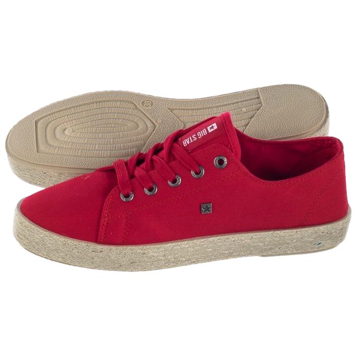 Buty Damskie BIG STAR Czerwone BSDD274424