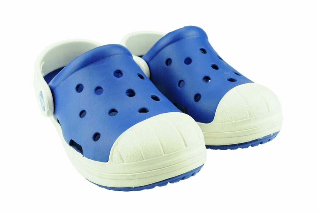 Crocs Bumper Toe Clog Kids Cerulean Blue Oyster