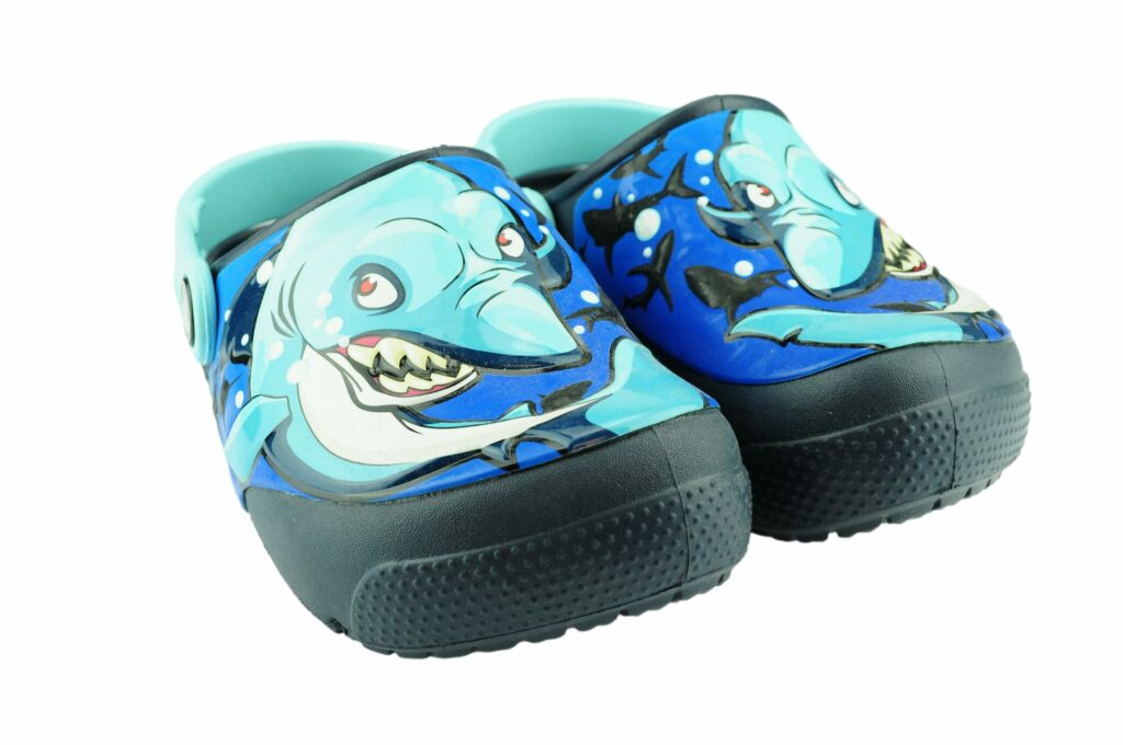 Crocs FunLab Lights Shark Navy