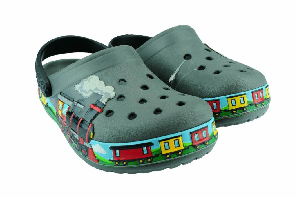 Crocs FunLab Train Band Clog Kids Slate Grey