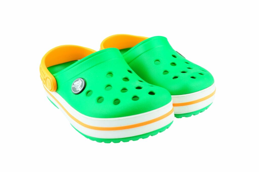 Crocs Crocband Clog Kids Grass Green White