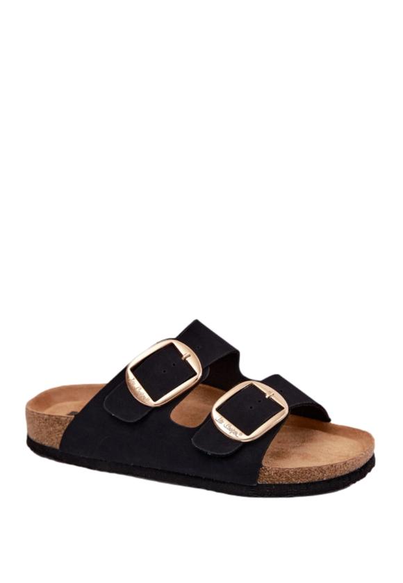 Klapki Czarne Damskie Lee Cooper LCW-26-35-4455LA