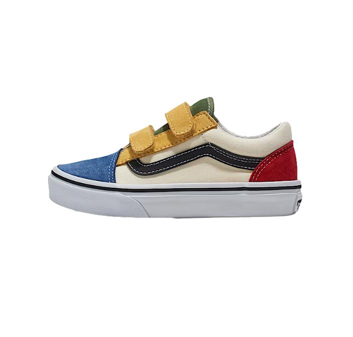 Buty dziecięce(4-8lat) VANS Old Skool V COBL DRDBU VN0A4BUVRDB1M